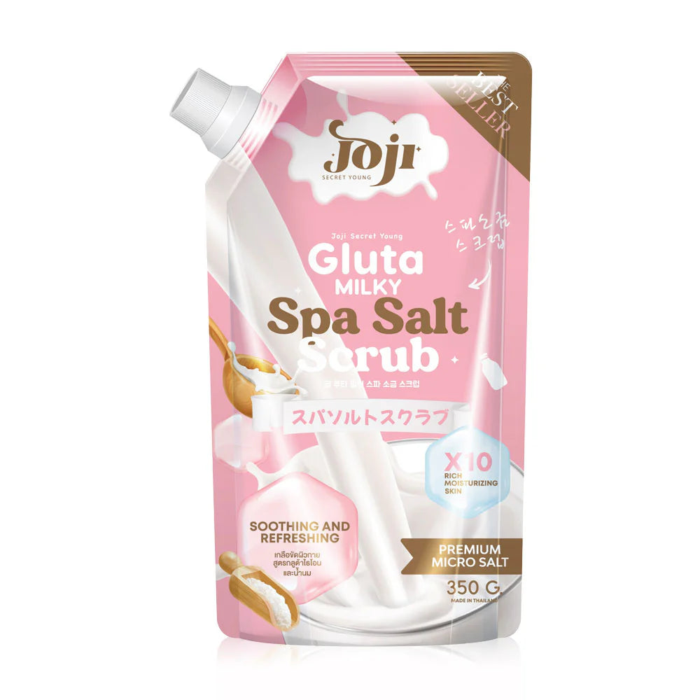Reveal Glowing Skin with JOJI Secret Young Gluta Milky Salt Scrub 350g