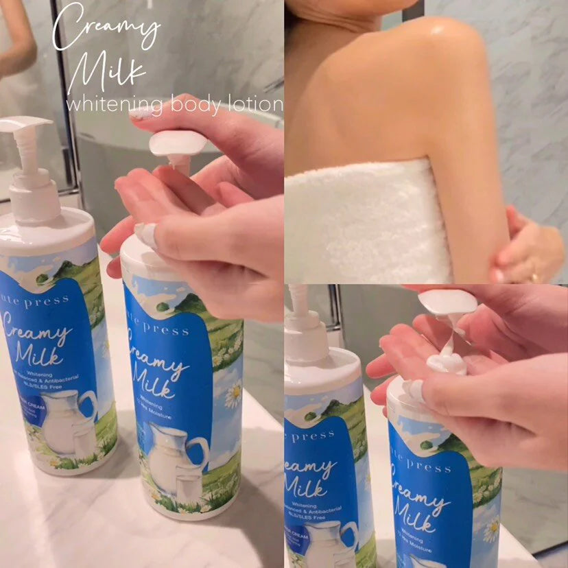 Cute Press Creamy Milk Whitening Body Lotion 490ml