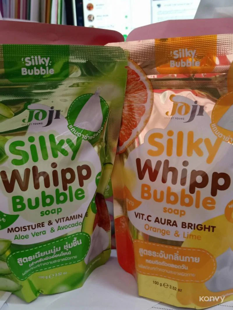 JOJI Secret Young Silky Whipp Bubble Soap VitC Aura Bright 100g