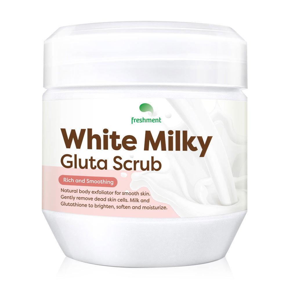 Freshment Gluta Scrub 700g | Milky Brightening Body Exfoliant Freshment Gluta Scrub 700g | Milky Brightening Body Exfoliant