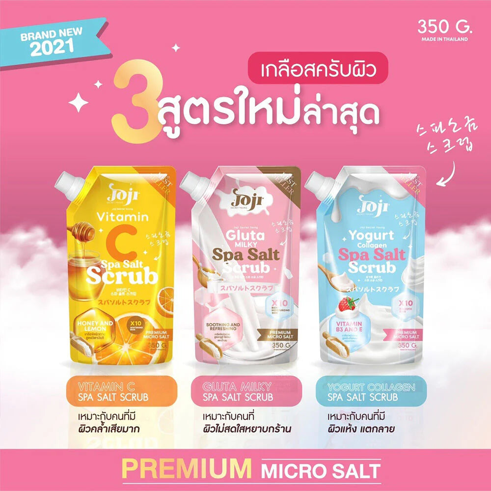 JOJI Secret Young Gluta Milky Spa Salt Scrub 350g
