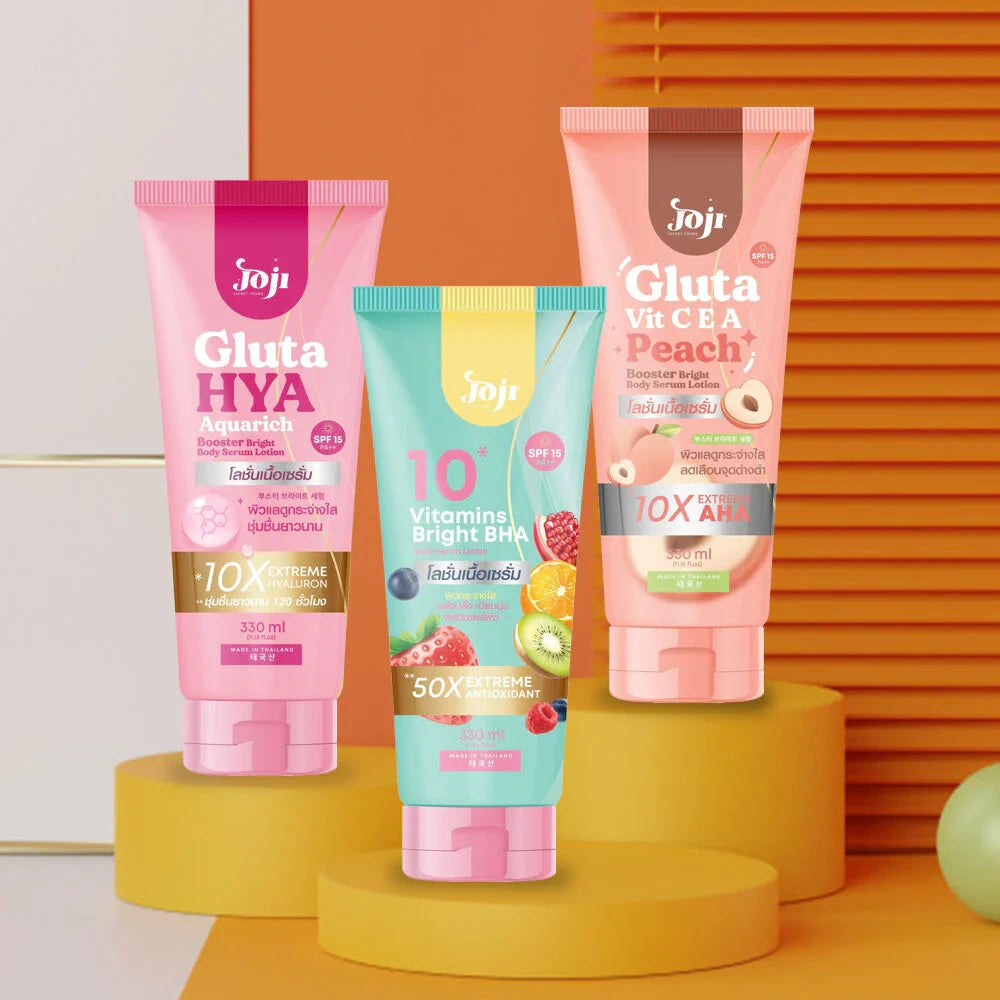 JOJI Secret Young Gluta Hya Aquarich Booster Bright Body Serum Lotion 330ml