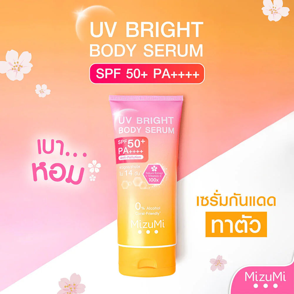 Mizumi UV Bright Body Serum 180ml