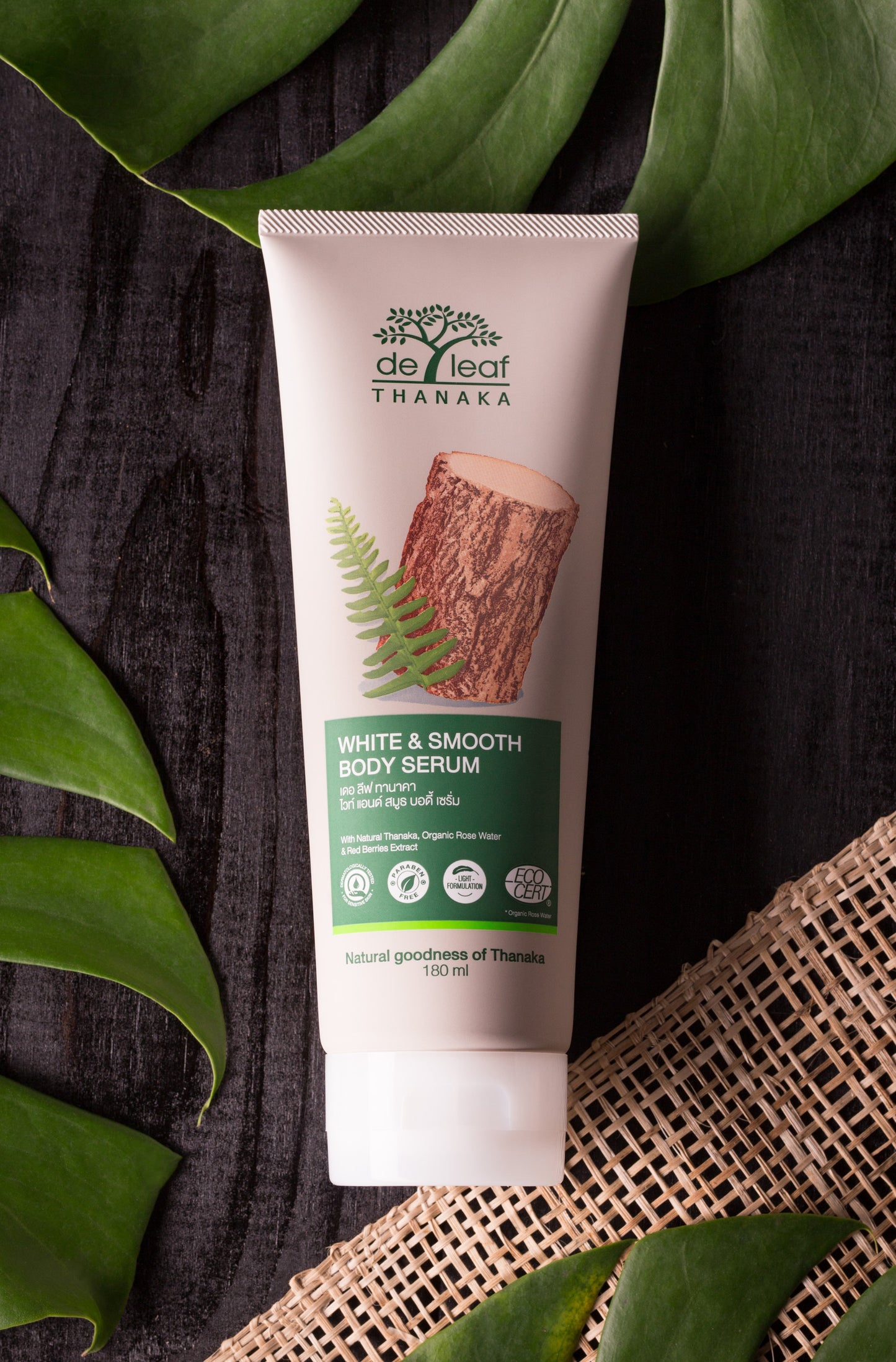 De Leaf Thanaka White & Smooth Body Serum