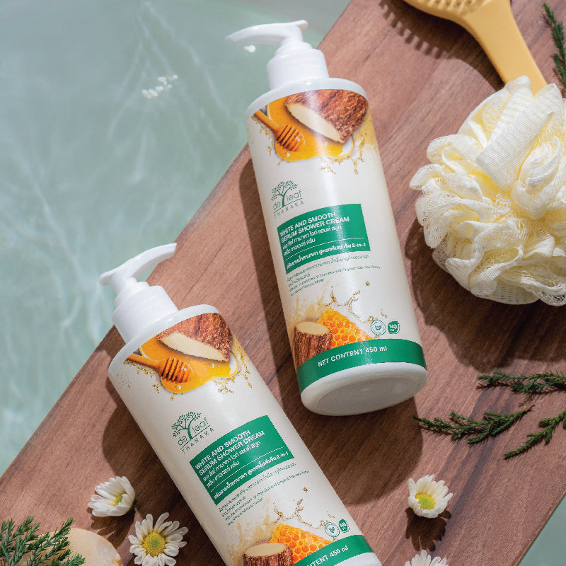 De Leaf Thanaka White& Smooth Serum Shower Cream