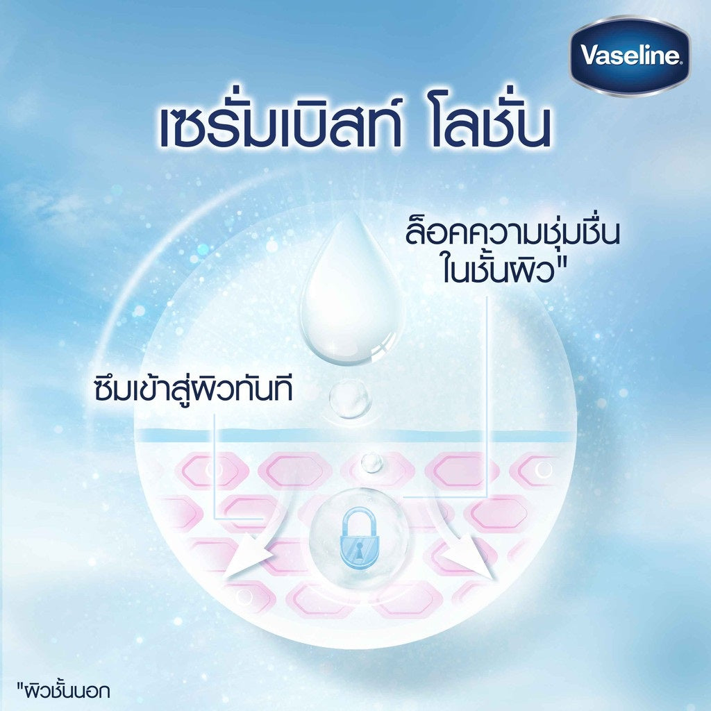 Vaseline Healthy Bright Gluta Hya Serum Burst Lotion Dewy Radiance 300 Ml