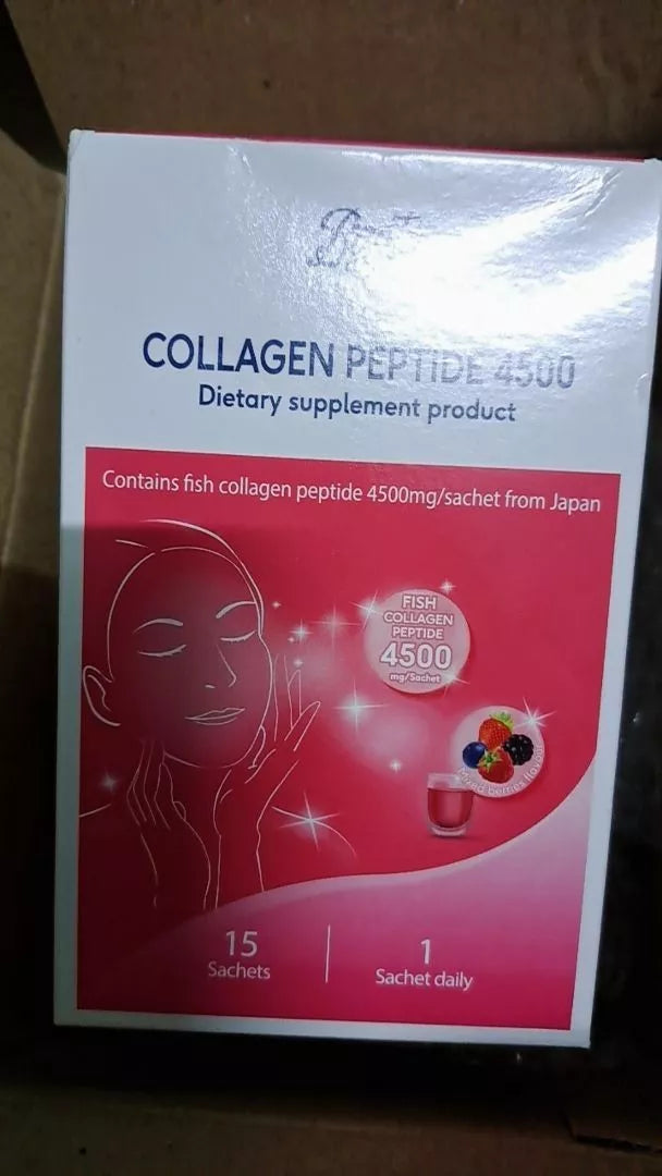 Thai FDA registered Boots Collagen Peptide 4500mg supplement for anti-aging joint health