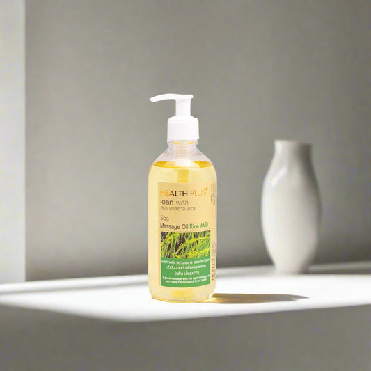 Nualanong Rice Milk Massage Oil: Melt Away Stress, Unveil Silky Skin