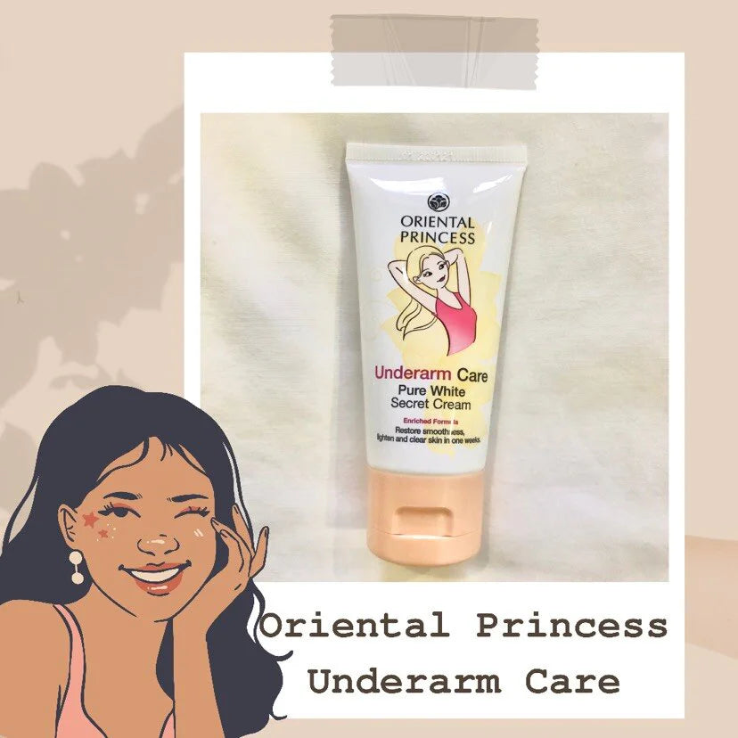 Oriental Princess Underarm Care Pure White Secret Cream Enriched Formula 50g