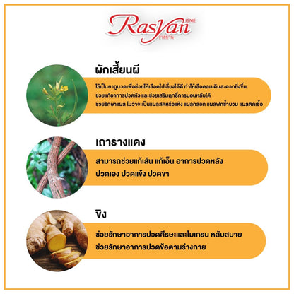 RASYAN Herbal Relief Muscel Pain Liniment (50ml. and 20ml.)