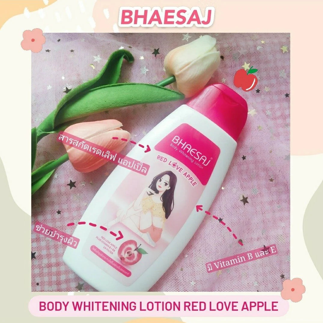 BHAESAJ Body Whitening Lotion Red Love Apple 150ml