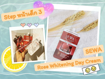 SEWA Rose Whitenning Day Cream SPF50+/PA++++ 8ml