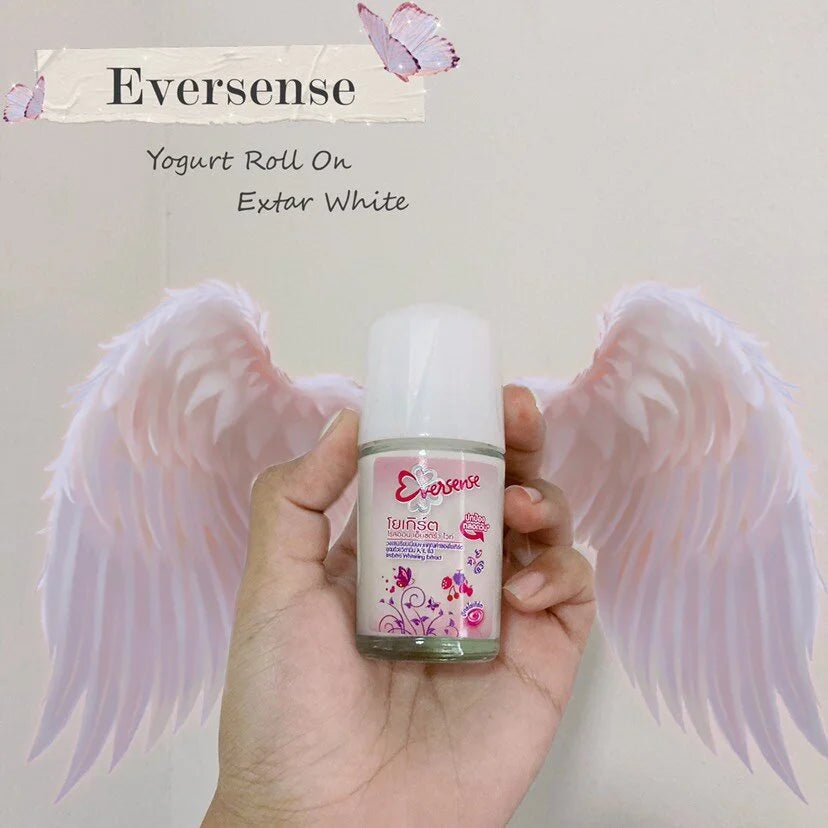 Eversense Roll On Extra White Yogurt Pink 45ml