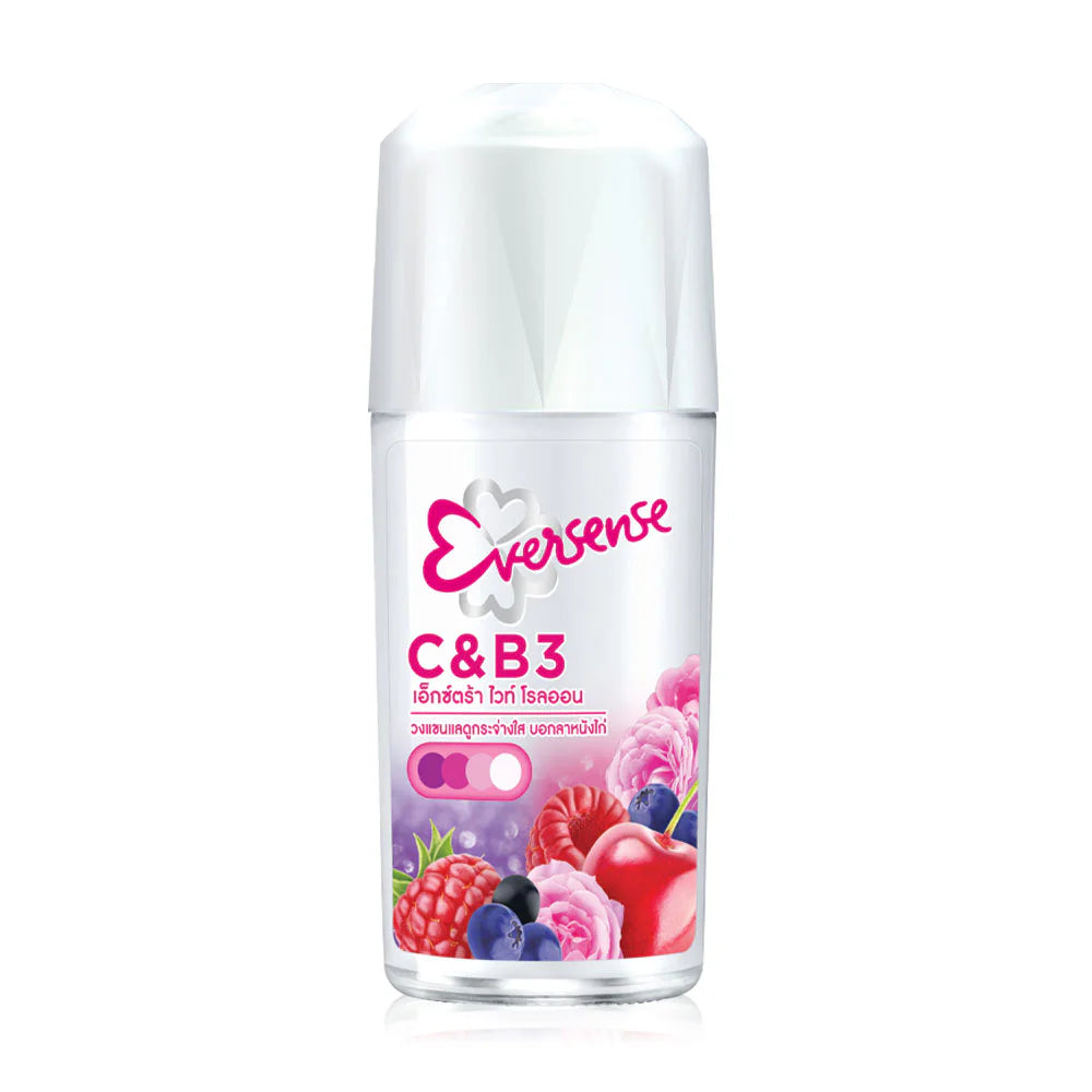 Eversense Super Fruit Roll On Extra White Mixed Berry 45ml