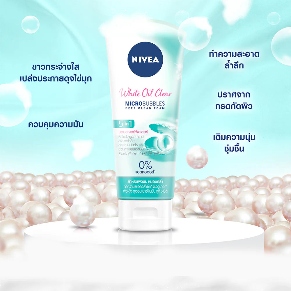 NIVEA Bright Oil Clear Foam 100g