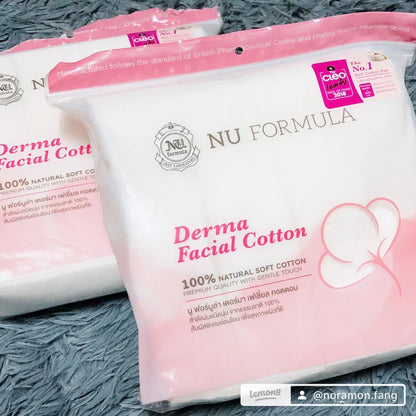 Nu Formula Derma Facial Cotton 200pcs