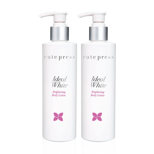 Cute Press Ideal White Brightening Body Lotion [220ml x 2pcs]