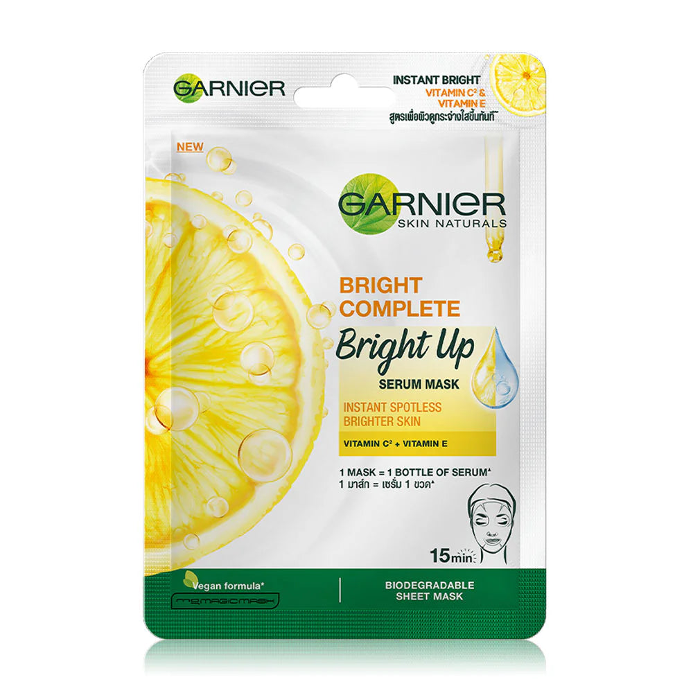 Garnier Skin Naturals Bright Complete Bright Up Serum Mask 28g