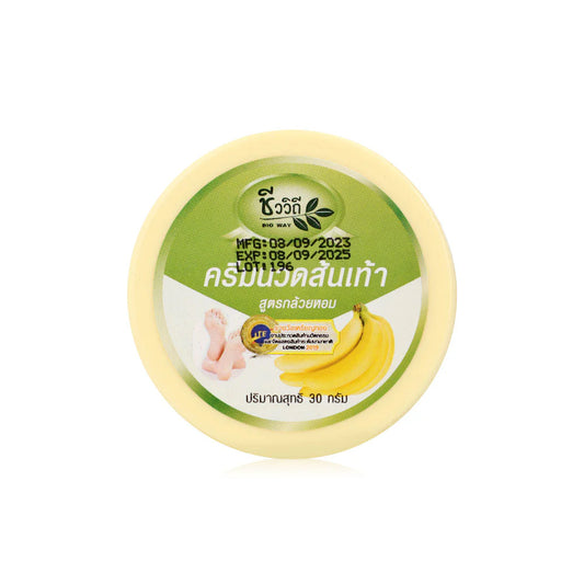 Bio Way Banana Cream Heels [Foot Massage] 30g