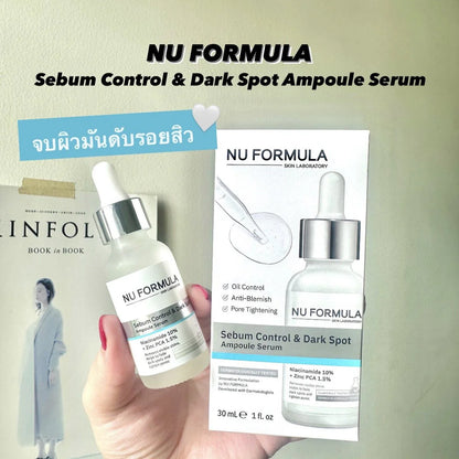 Nu Formula Sebum Control & Dark Spot Ampoule Serum 30ml