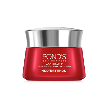 Ponds Age Miracle Ultimate Youth Hexyl-Retinol Day Cream SPF18 45g