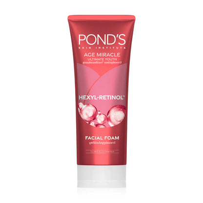 Ponds Age Miracle Ultimate Youth Hexyl-Retinol Facial Foam 90g