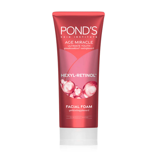 Ponds Age Miracle Ultimate Youth Hexyl-Retinol Facial Foam 90g