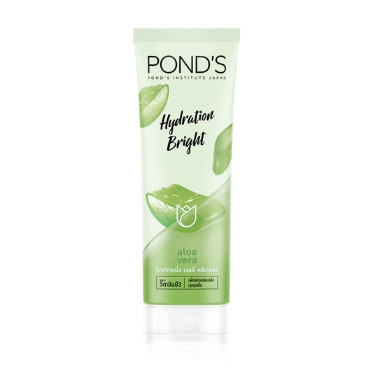 Ponds Hydration Bright Aloe Vera Jelly Cleanser 100g