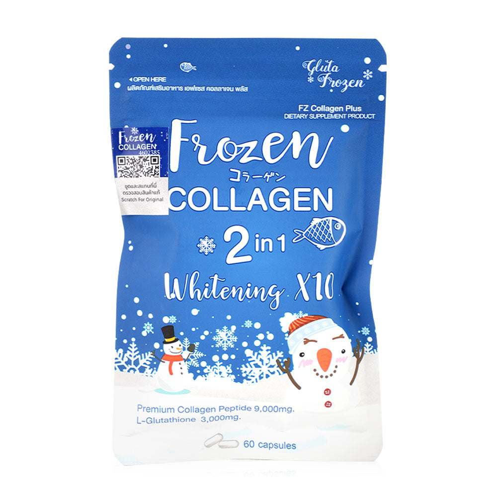 Frozen Supplement Gluta Collagen 60 Capsules [Blue]