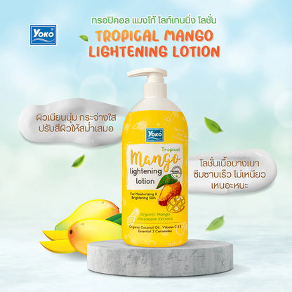 Yoko Tropical Mango Lightening Lotion 400ml