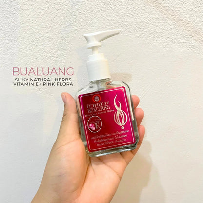 Bualuang Silky Natural Herbs Vitamin E+ Pink Flora 85ml