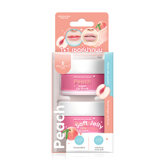 PRECIOUS SKIN THAILAND Set 2 Items Jelly Lip Balm