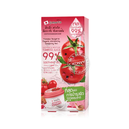 Smooto Japan Tomato Bulgaria Yogurt Whitening Soothing Gel 40ml