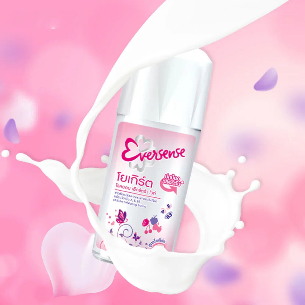 Eversense Roll On Extra White Yogurt Pink 45ml