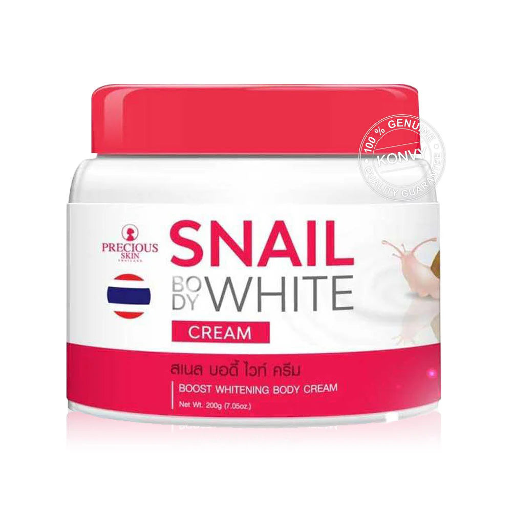 Precious Skin Thailand Snail Body White 200g 200 g