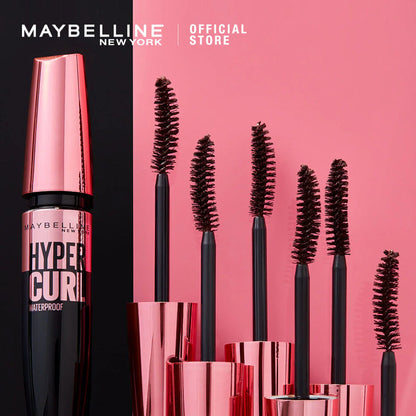 Maybelline New York The Hypercurl Waterproof Mascara 9.2ml #Black