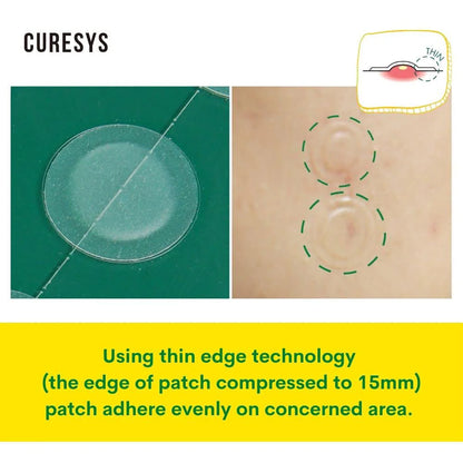 CURESYS Niacin Acvita White Patch 18 Dots