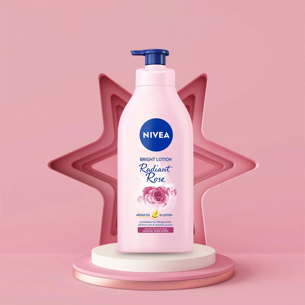 NIVEA Radiant Rose Bright Lotion 525ml