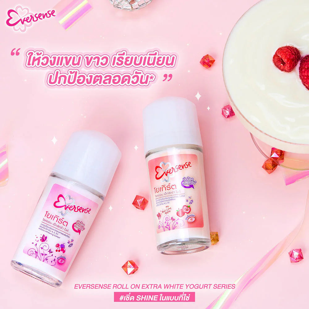 Eversense Roll On Extra White Yogurt Red Love Apple 45ml