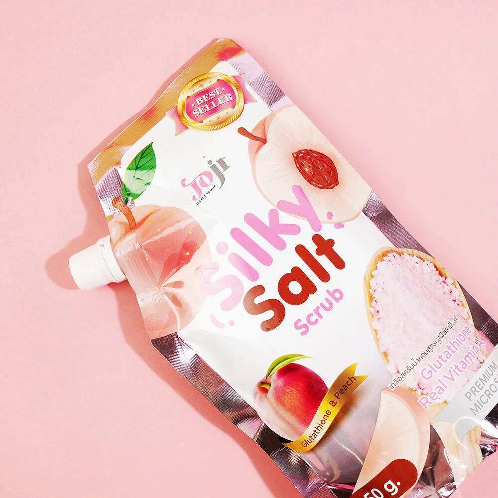 JOJI Glutathione Peach Salt Scrub 350g | Brightening Body Thai Thai Trade Wholesale JOJI Glutathione Peach Salt Scrub 350g | Brightening Body Thai Thai Trade Wholesale