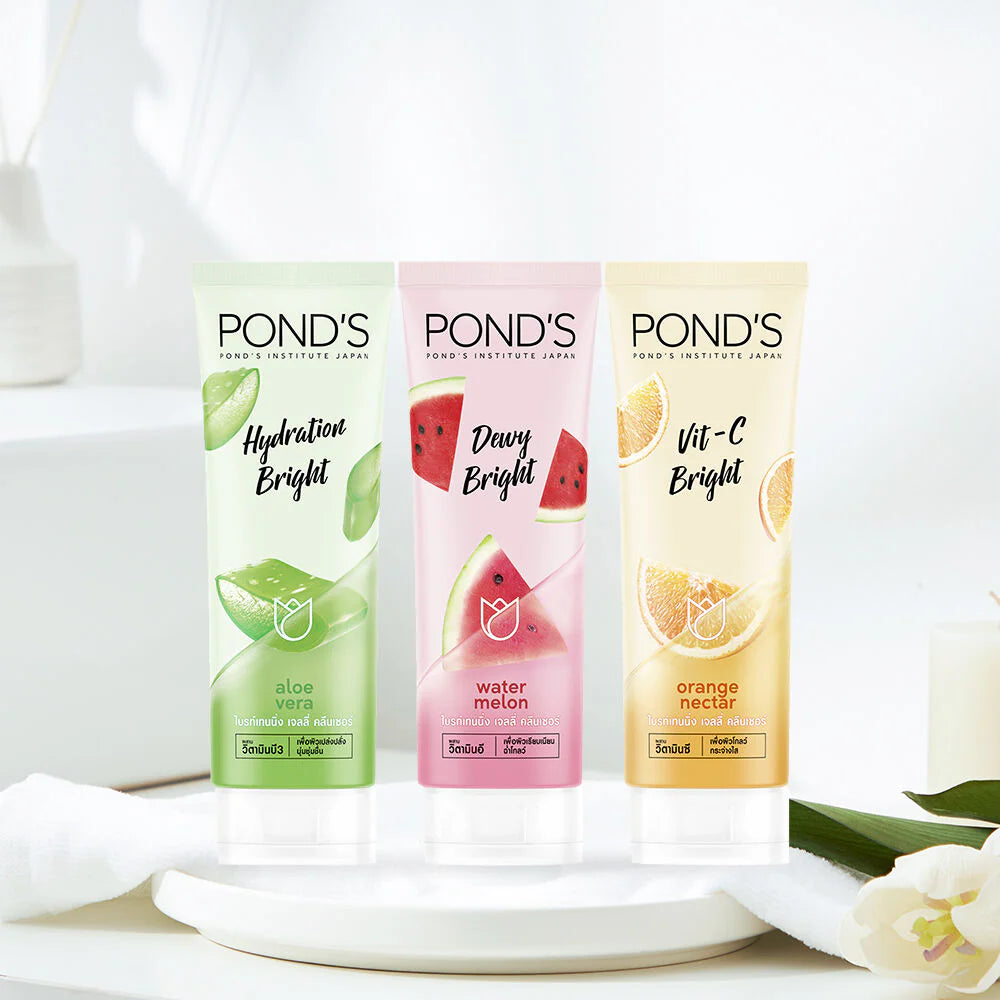 Ponds Hydration Bright Aloe Vera Jelly Cleanser 100g