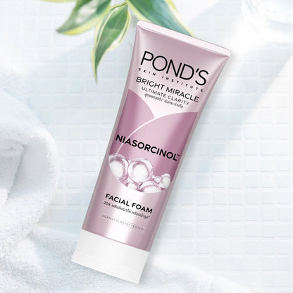 Ponds Bright Miracle Ultimate Clarity Niasorcinol Facial Foam 90g