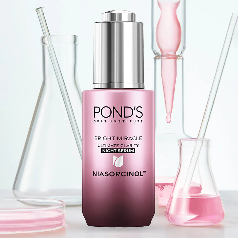 Ponds Bright Miracle Ultimate Clarity Niasorcinol Night Serum 30g