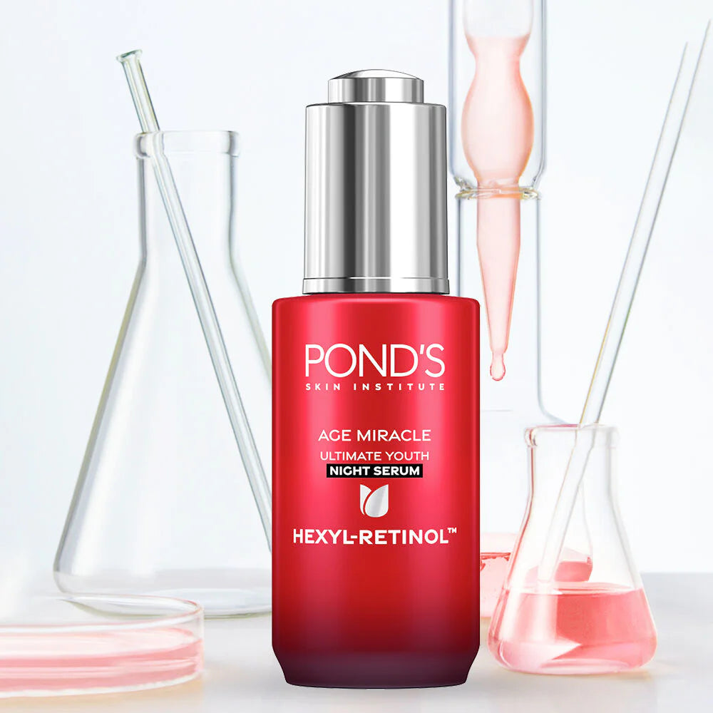 Ponds Age Miracle Ultimate Youth Hexyl-Retinol Night Serum 30g