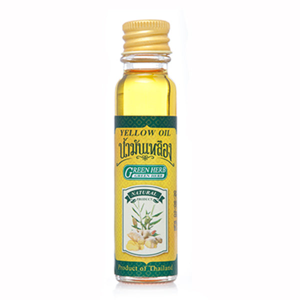 Green Herb Oil: Ginseng & Sandalwood Balm for Refreshing Skin