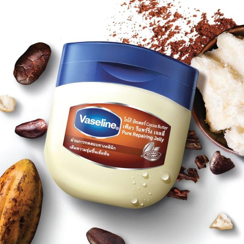 Vaseline 100 Pure Repairing Jelly Cocoa Butter 50 Ml.