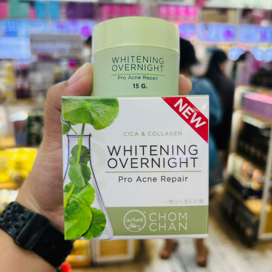 CHOMCHAN CICA & COLLAGEN WHITENING OVERNIGHT PRO ACNE REPAIR