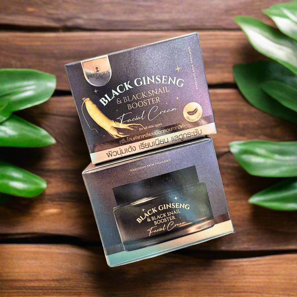 Black Ginseng & Black Snail Booster Facial Cream