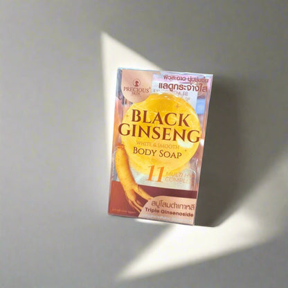 Precious Skin Black Ginseng Body Soap: Radiant & Smooth Skin