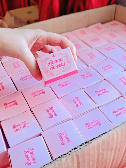 Janena Sweety Cream Feminine Care Brightening Cream 50g jar packaging Thailand intimate area brightening cream with Vitamin C Hyaluronic Acid